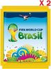 Panini 2014 FIFA World Cup Brazil Stickers - 2 Packs (5 stickers per pack)