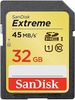 SanDisk 32GB Extreme SDHC Class 10 UHS-1 Memory Card