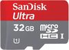 SanDisk 32GB Ultra Micro SDHC Class 10 UHS-1 Memory Card and SD Adapter