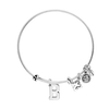Karma Silver B Bangle