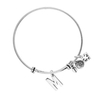 Karma Silver M Bangle