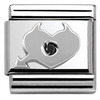 Nomination Devil Heart Charm