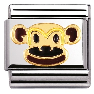 Nomination Monkey Charm
