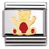 Nomination Red Bear Charm
