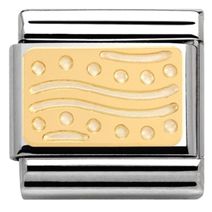 Nomination Wave Charm