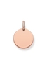 Thomas Sabo Rose Gold Coin Pendant