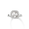 Thomas Sabo Silver Cz Square Ring
