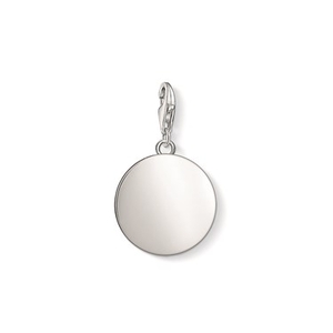 Thomas Sabo Silver Engravable Disc Charm