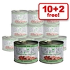200 g Grau Groumet Grain-Free 10 + 2 Free! - 12 x 200 g Turkey & Lamb