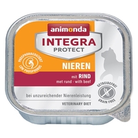 24 x 100g Integra Protect Feline Wet Cat Food - 20 + 4 Free!* - Renal Pork