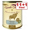 800g Terra Canis 11 + 1 Free! - Rabbit with Courgettes Amaranth & Wild Garlic (1
