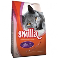 8kg Smilla Dry Cat Food + 2kg Free!* - Adult Poultry (10kg)