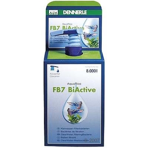 Dennerle FB7 BiActive ClearWater FilterBacteria - 250ml for 8.000l Aquarium Wate