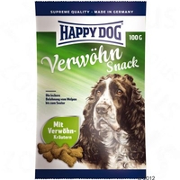 Happy Dog Indulgence Snack - Saver Pack 3 x 100g