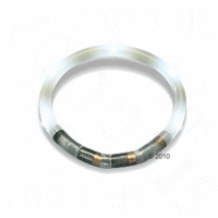 LED Illuminated Ring Collar - White - Replacement battery part (2 x DURACELL)