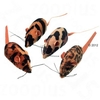 Leopard-Mouse with Catnip - 12 toys 5cm