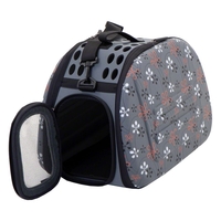 Melly Foldable Shoulder Bag - Grey: 46 x 30 x 32 cm (L x W x H)