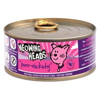 Meowing Heads Purr-Nickety Adult Salmon - Saver Pack: 12 x 100g