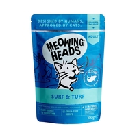 Meowing Heads Surf & Turf - Saver Pack: 20 x 100g