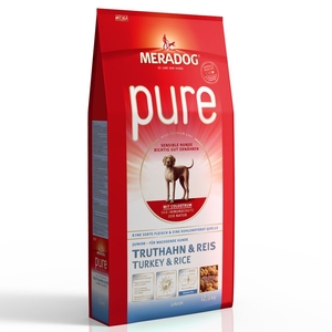 Meradog pure Junior Turkey & Rice - Economy Pack: 2 x 12.5kg