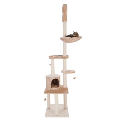 Natural Home V Cat Tree -
Beige