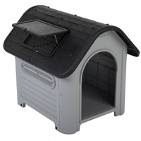 Plastic Dog Kennel Polly - Size 1: 74 x 60 x 66 cm (L x W x H)
