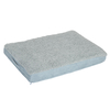 Rectangular Memory Foam Dog Bed - Grey - 72 x 50 x 9.5 cm (L x W x H)