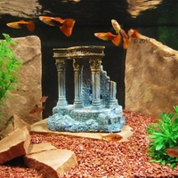 Roman Columns - Dimensions approx. 16 x 11 x 15 cm