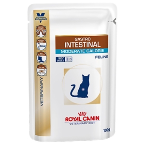 Royal Canin Veterinary Diet Cat – Intestinal Moderate Calorie - 12 x 100g