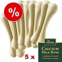 Saver Pack Hunter Calcium Milk Bone - 5 bones x 24 g