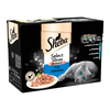 Sheba Pouches/Trays Wet Cat Food - 25% Off!* - Select Slices: Fish Collection in Gravy (12 x 85g)