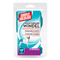 Simple Solution Washable Dog Nappy - Female - Size XS,  1 Piece