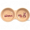 Snackbar Double Bowl for Small Pets - 1 double bowl