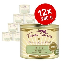 Terra Canis Saver Pack 12 x 200g - Turkey with Buckwheat & Fresh Dandelion