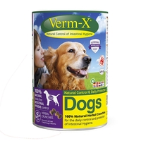 Verm-X Dog Crunchies - Saver Pack: 2 x 325g