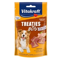 Vitakraft Liver Sausage Treaties Bits - Saver Pack: 2 x 120g