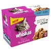 Whiskas Tasty Textures Bite ´n Chew Pouches 12 x 85g - Bite ´n Chew Mixed