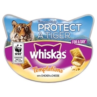 Whiskas Temptations 60g - Beef - WWF Edition