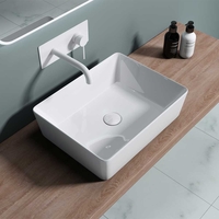 Ceramic Small Counter Top Basin 485 x 375mm Brussel 105A