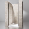 Frameless Bi-Folding Shower Door Space Saving Shower Enclosure 6mm Safety Glass Ravenna 26 Shower-900