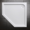 Lucia05 4G05W 90x90x4 - Pentagonal Acrylic Shower Tray (FARO5)