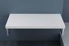 Stone Resin Shelf Surface for Counter Top Basin Include Stainless Steel Brackets 1000 x 500mm