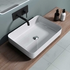 Thin Edge Counter Top Stone Resin Basin 550 x 400mm Colossum 812