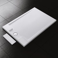 True Stone Resin Rectangular Shower Tray Concealed Waste (1200 x 900mm)