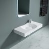 Wall Hung & Counter Top Rectangular Stone Resin Basin Concealed Waste 1000 x 480mm Colossum 15R
