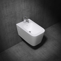 Wall Hung Gloss Finish Ceramic Bidet Aachen 107B
