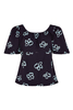 Cara Top Floral