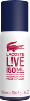Lacoste L!VE Pour Homme Deodorant Spray 150ml