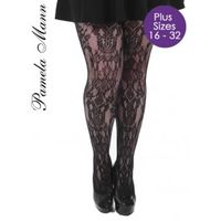 Pamela Mann Paisley Net Plus Size Tights