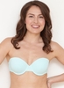 After Eden Double Gel strapless gel bra Light Blue